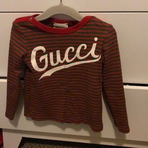 Gucci long sleeve tee 12-18mth